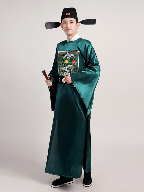 Unisex hanfu službeni kostim za scenske nastupe, tkanina od kemijskih vlakana s poliesterom, 100% poliester, jesen 2022
