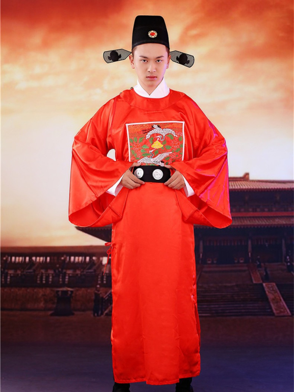 Unisex hanfu službeni kostim za scenske nastupe, tkanina od kemijskih vlakana s poliesterom, 100% poliester, jesen 2022