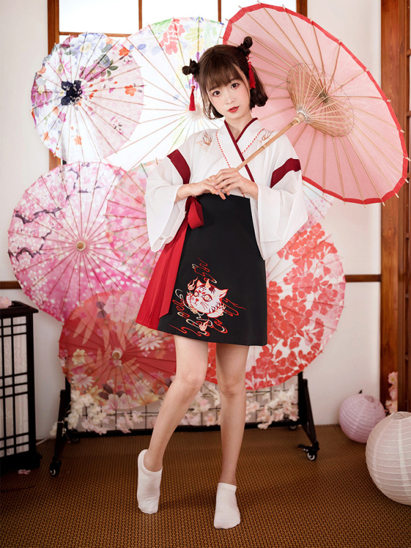 Hanfu inspirirana unisex suknja do struka, kineski stil drevnog kostima, Lycra materijal, proljeće 2025, za uzrast 18–24.