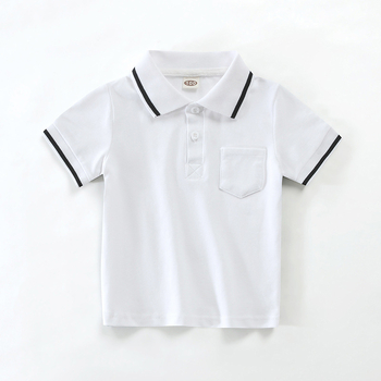 Balabobby unisex polo majica od 100% pamuka za djecu, uzrast 3–8 godina, kratki rukav, ljeto 2024