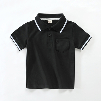 Balabobby unisex polo majica od 100% pamuka za djecu, uzrast 3–8 godina, kratki rukav, ljeto 2024