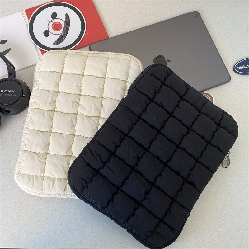 Najlon torba za laptop i tablet, prozračna i ultralagana, unutarnja podstava od baršuna, stil ulične mode, zimsko izdanje 2024