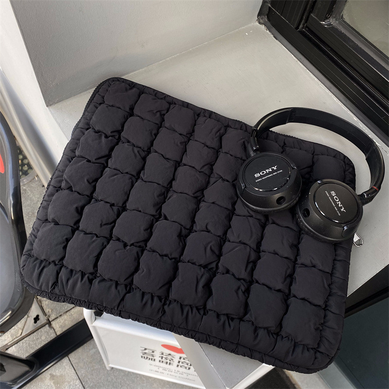 Najlon torba za laptop i tablet, prozračna i ultralagana, unutarnja podstava od baršuna, stil ulične mode, zimsko izdanje 2024