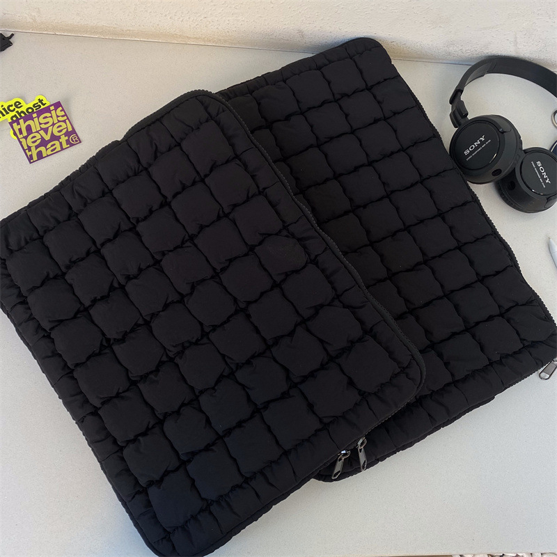 Najlon torba za laptop i tablet, prozračna i ultralagana, unutarnja podstava od baršuna, stil ulične mode, zimsko izdanje 2024