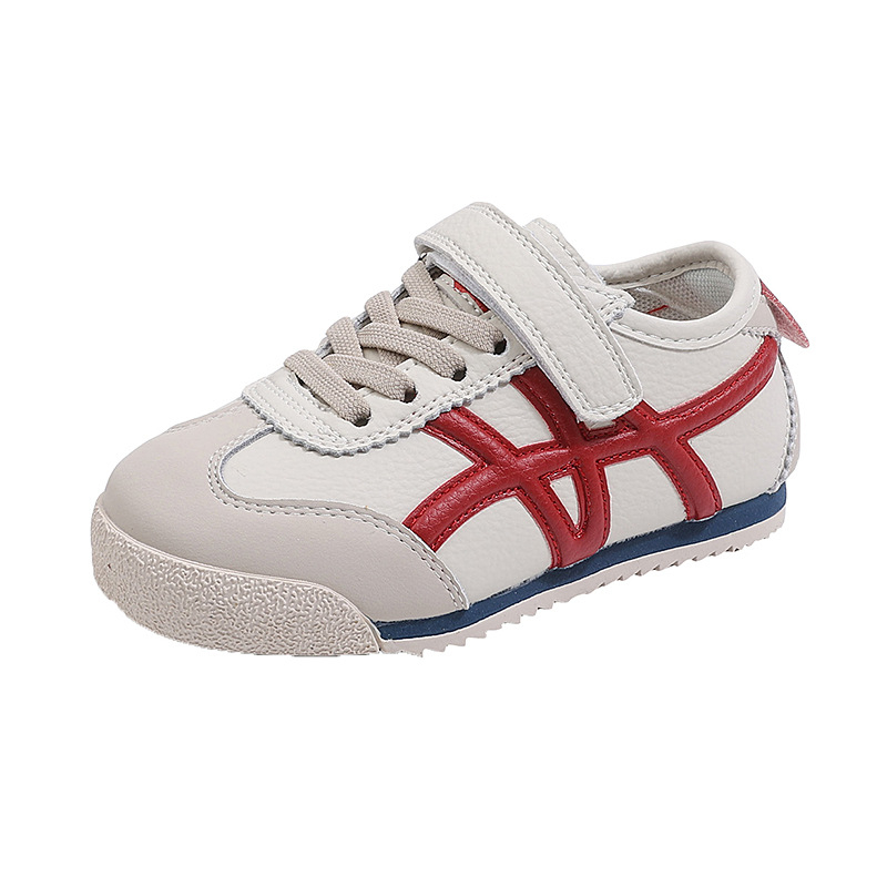 Dječje unisex tenisice s Velcro zatvaračem — proljeće 2026, gornji dio Super Fiber, gumeni potplat, uzrast 7–12 godina