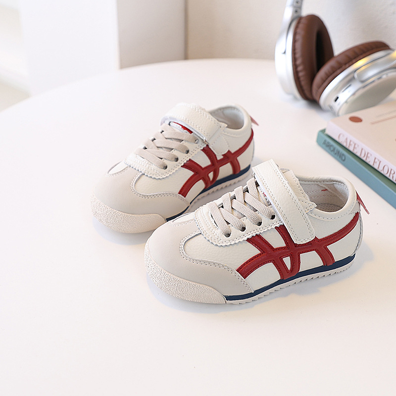 Dječje unisex tenisice s Velcro zatvaračem — proljeće 2026, gornji dio Super Fiber, gumeni potplat, uzrast 7–12 godina