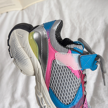 Dječje tenisice Dad Shoes - lagane, prozračne s mrežastim gornjim dijelom, Velcro kopča, EVA đon, unisex, proljeće 2025