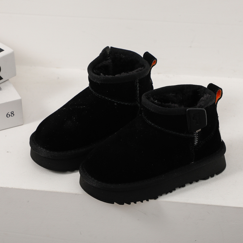 Mai Xiaomai dječje gležnjače od velura, mekana potplata, tople zimske, unisex, uzrast 1–16 godina