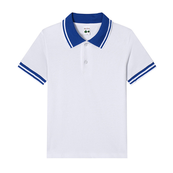 Djeco polo majica s ovratnikom (logotip otisak, combed pamuk 96%+, ljetni stil, 3–8 godina)