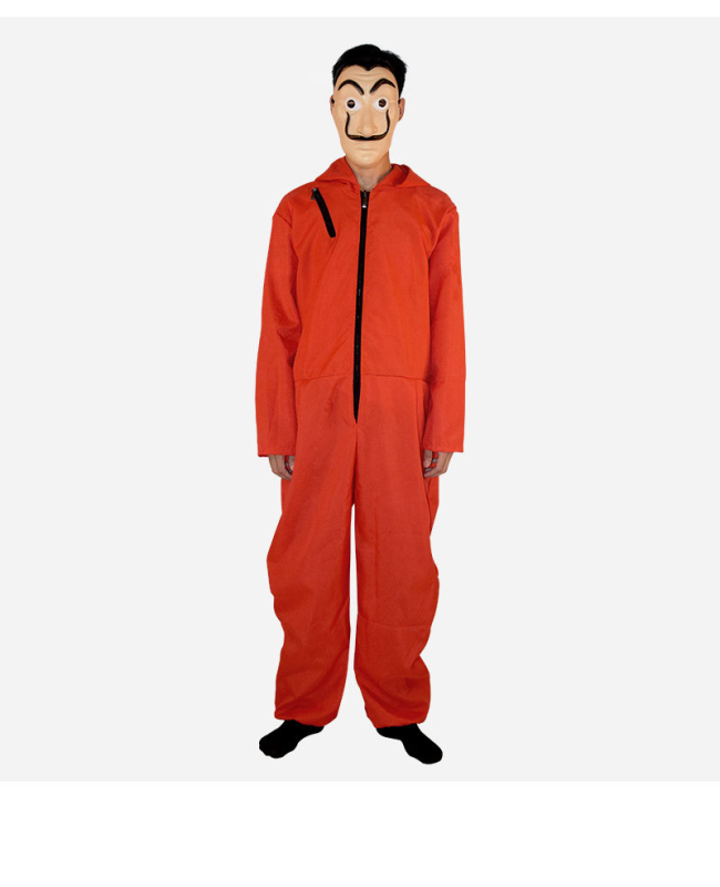 Cosplay kombinezon - Unisex, bez ovratnika, tkanina, proljeće 2025, za uzrast do 17 godina