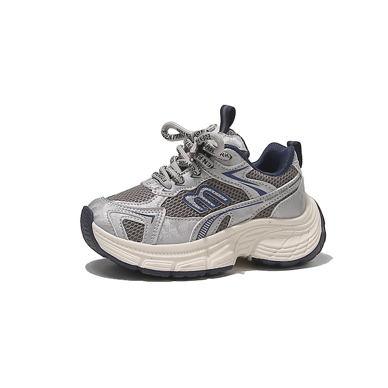 Dječje sportske tenisice stila Dad Shoes – prozračne, lagane, PU potplat, gornji dio od umjetne kože, za uzrast 4–16 godina