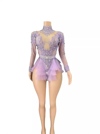 Tánc overál kövekkel és hálóval, rugalmas formázás, színpadi jelmez nőknek, 2024 tavasz