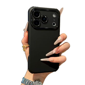 Kryt na iPhone – protišmykový, proti otlačkom prstov, silikónový materiál, matný povrch, odolný voči nárazu