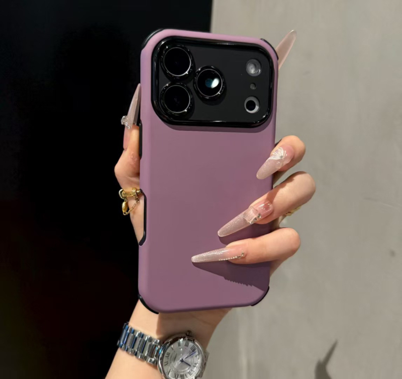 Kryt na iPhone – protišmykový, proti otlačkom prstov, silikónový materiál, matný povrch, odolný voči nárazu