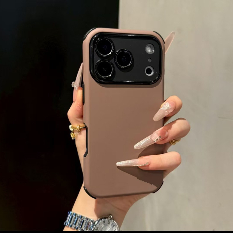 Kryt na iPhone – protišmykový, proti otlačkom prstov, silikónový materiál, matný povrch, odolný voči nárazu