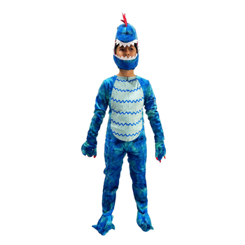 Cosplay kostim dinosaura za djecu, unisex, prugasti uzorak, kristalno mekan poliester, glavni materijal 95% poliester, za Halloween i scenske nastupe