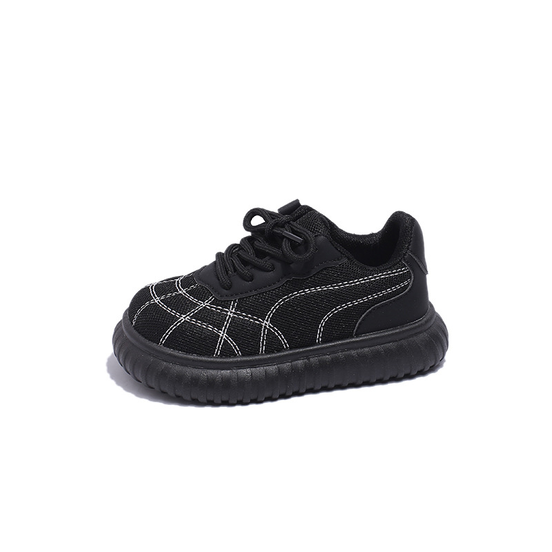 Dječje mrežaste tenisice s Velcro kopčanjem, gumeni potplat, Korejski stil