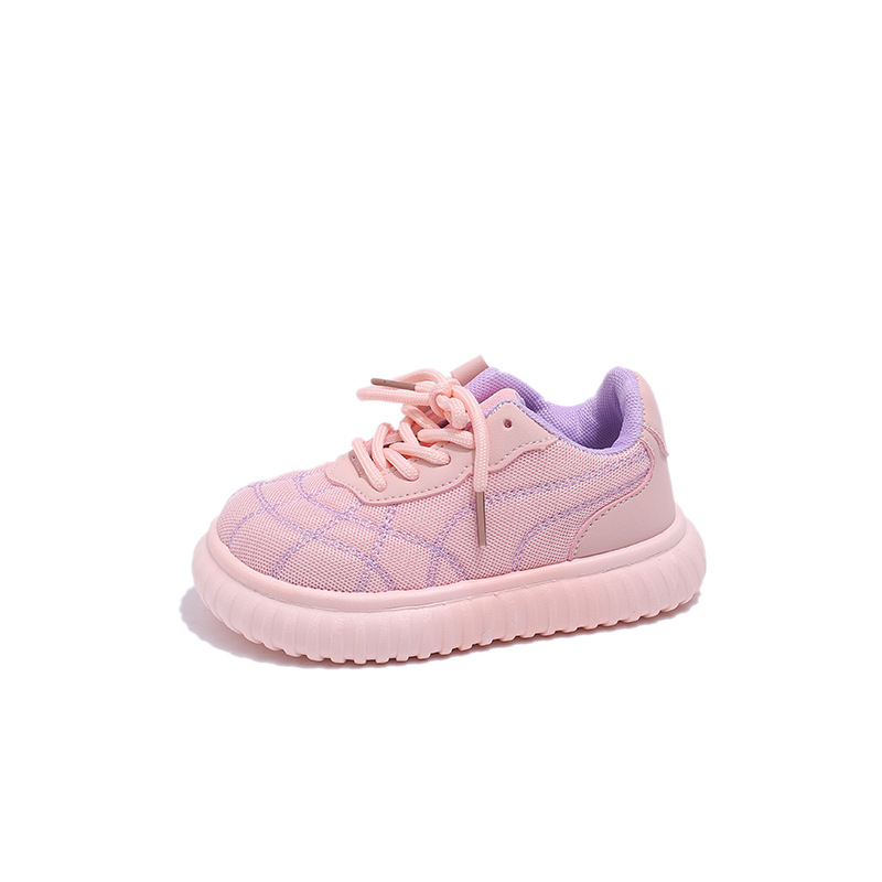 Dječje mrežaste tenisice s Velcro kopčanjem, gumeni potplat, Korejski stil
