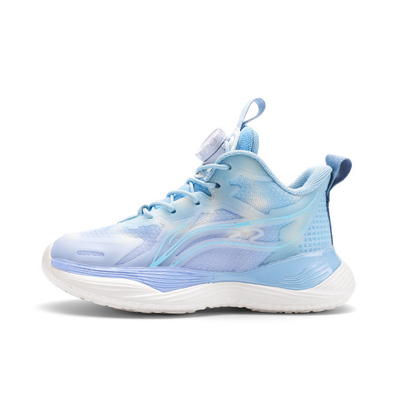 Košarkaška obuća za djecu, s prozračnim gornjim dijelom, umjetna koža, MD đon, za uzrast 7–16 godina