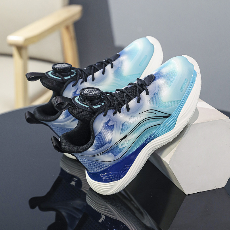 Košarkaška obuća za djecu, s prozračnim gornjim dijelom, umjetna koža, MD đon, za uzrast 7–16 godina