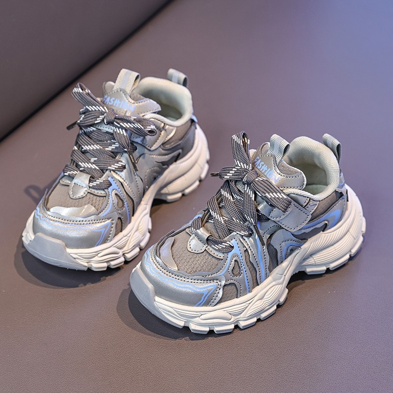 Dječje tenisice Dad Shoes – gornji dio od mikrovlakana, Velcro zatvarač, lagana EVA potplata, protuklizne, za proljeće i jesen