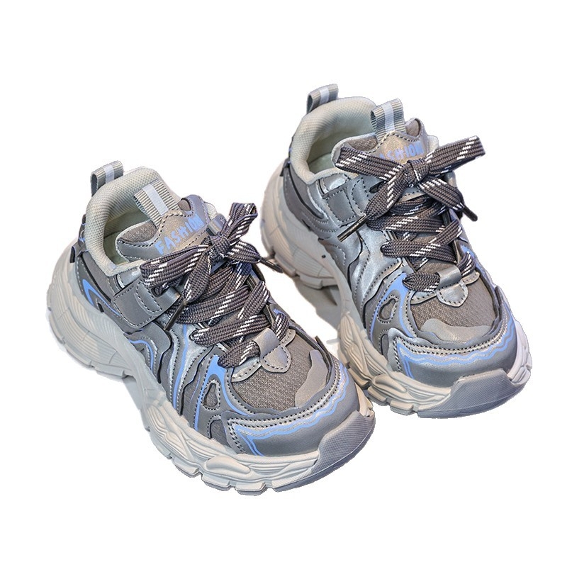 Dječje tenisice Dad Shoes – gornji dio od mikrovlakana, Velcro zatvarač, lagana EVA potplata, protuklizne, za proljeće i jesen