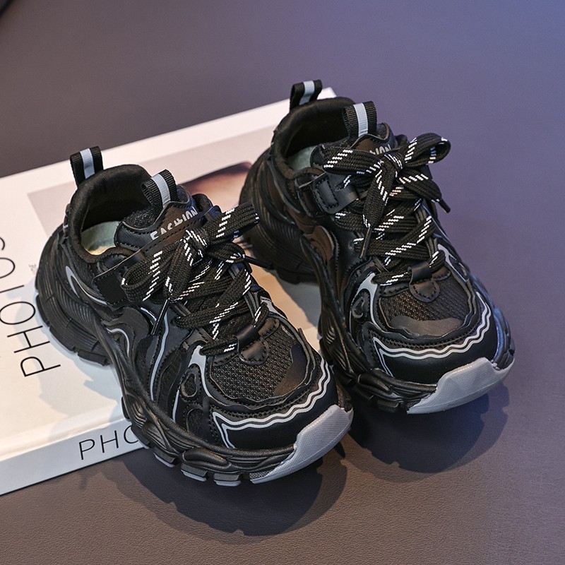 Dječje tenisice Dad Shoes – gornji dio od mikrovlakana, Velcro zatvarač, lagana EVA potplata, protuklizne, za proljeće i jesen