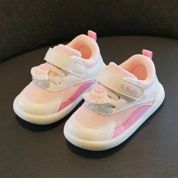 Cipele za hodanje za bebe, unisex, gornji dio od mikrovlaknaste kože, prozračne, protuklizne, za 12–36 mjeseci