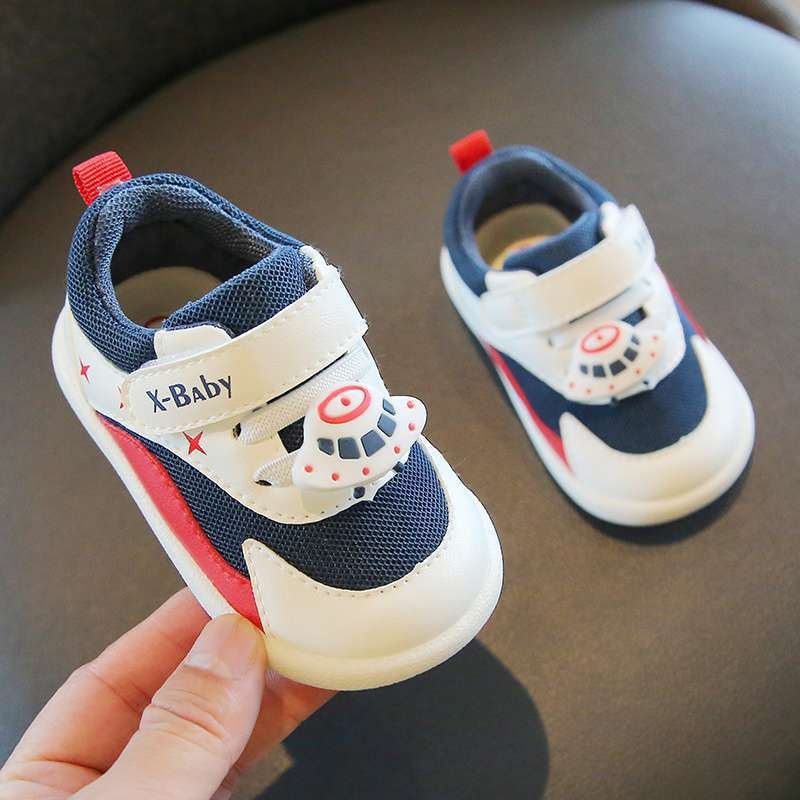 Cipele za hodanje za bebe, unisex, gornji dio od mikrovlaknaste kože, prozračne, protuklizne, za 12–36 mjeseci