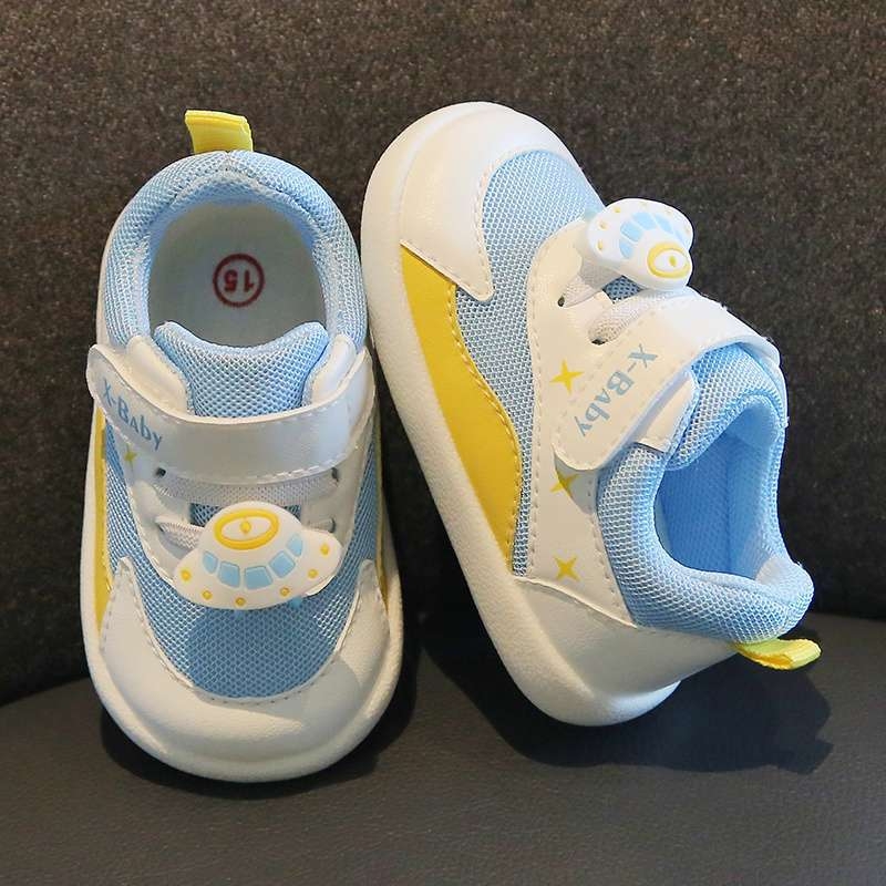 Cipele za hodanje za bebe, unisex, gornji dio od mikrovlaknaste kože, prozračne, protuklizne, za 12–36 mjeseci
