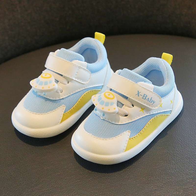 Cipele za hodanje za bebe, unisex, gornji dio od mikrovlaknaste kože, prozračne, protuklizne, za 12–36 mjeseci