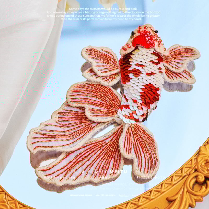 Неръждаем стомана ключодържател-подвеска – DIY комплект за бродерия в японски/корейски стил