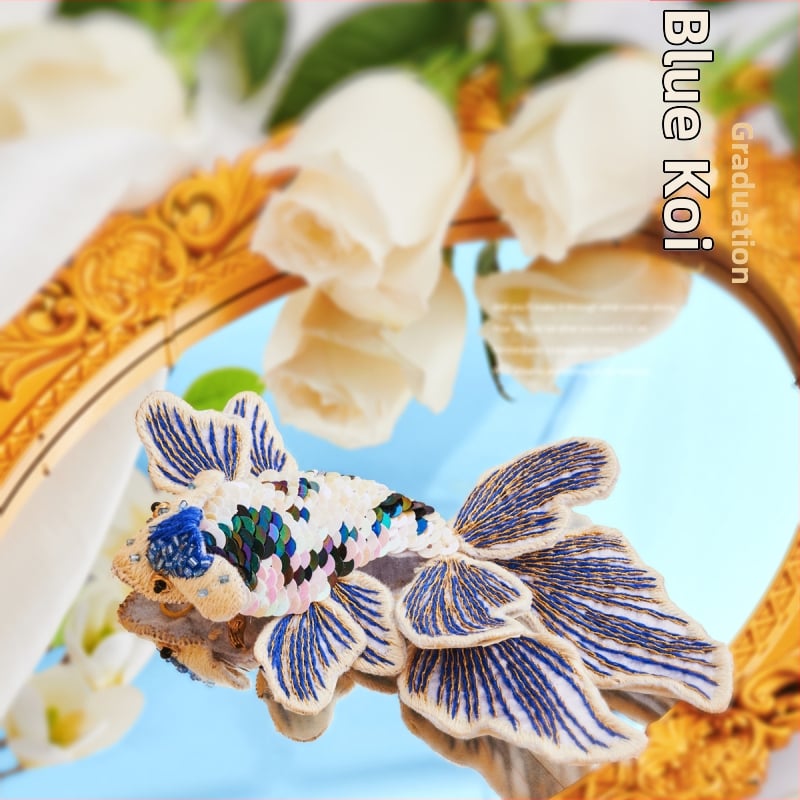 Неръждаем стомана ключодържател-подвеска – DIY комплект за бродерия в японски/корейски стил