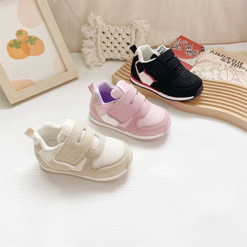Unisex tenisice za bebe i djecu s mrežastim gornjim dijelom, Velcro zatvarač, prozračne, za uzrast 12–48 mjeseci