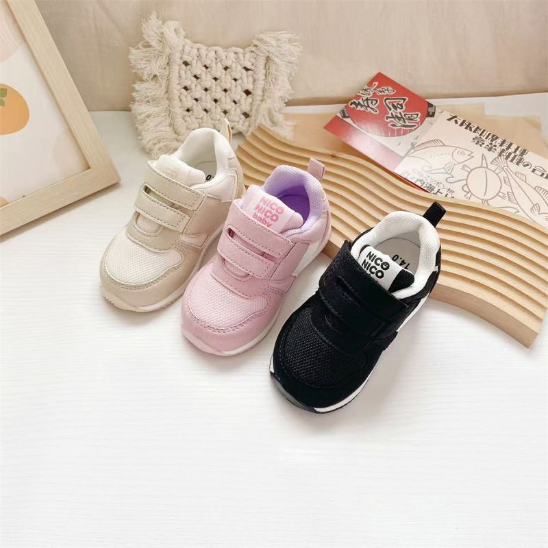 Unisex tenisice za bebe i djecu s mrežastim gornjim dijelom, Velcro zatvarač, prozračne, za uzrast 12–48 mjeseci
