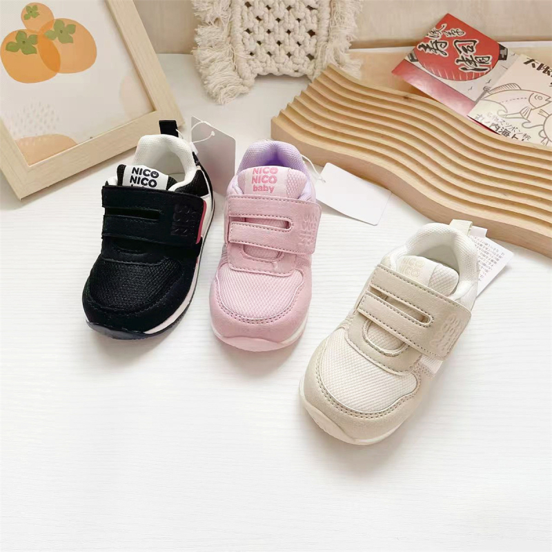 Unisex tenisice za bebe i djecu s mrežastim gornjim dijelom, Velcro zatvarač, prozračne, za uzrast 12–48 mjeseci