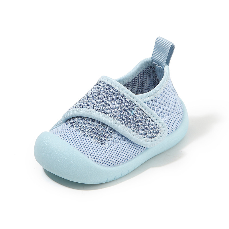 Unisex dječje sportske tenisice, prozračni mrežasti gornji dio, Velcro zatvarač, niski kroj, TPE potplat, za djecu od 12-36 mjeseci