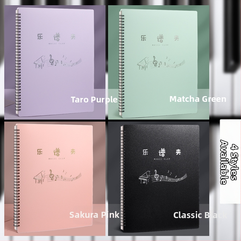 Zväzok na partitúry A4, PP materiál, pre voľné partitúry