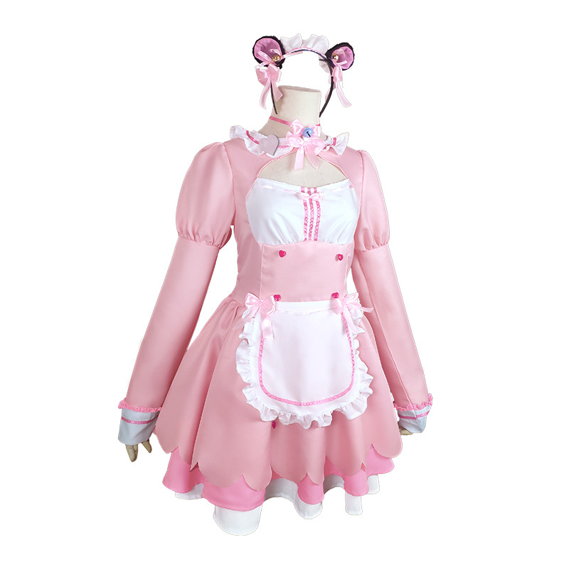 Cosplay Haljina Sluškinje za Anime - Žensko, Poliester, Ink Feather Brand, Proljeće 2025