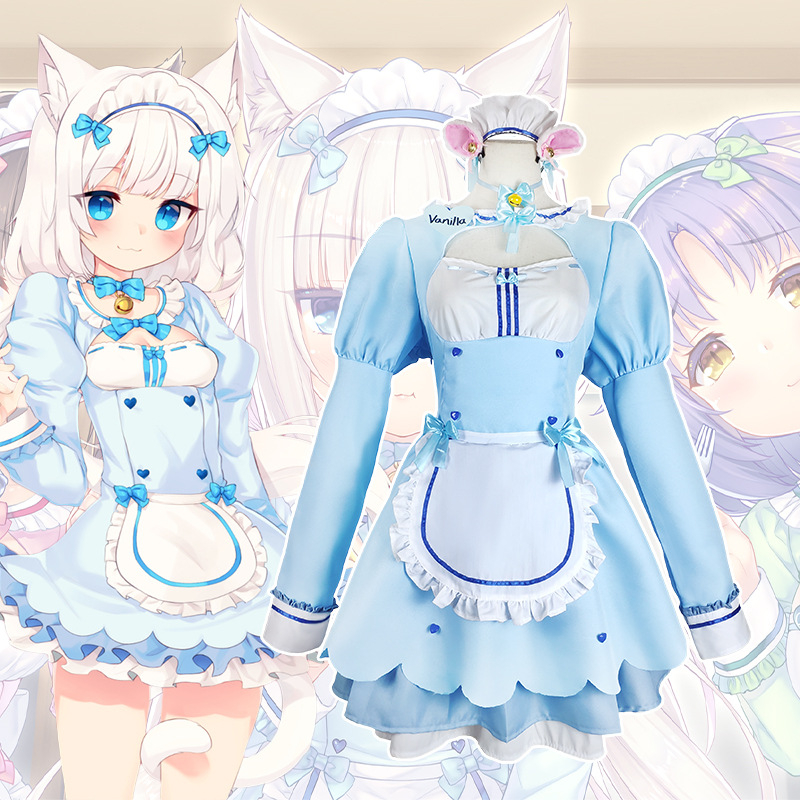 Cosplay Haljina Sluškinje za Anime - Žensko, Poliester, Ink Feather Brand, Proljeće 2025