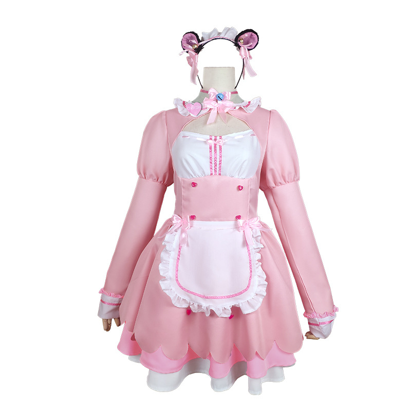 Cosplay Haljina Sluškinje za Anime - Žensko, Poliester, Ink Feather Brand, Proljeće 2025