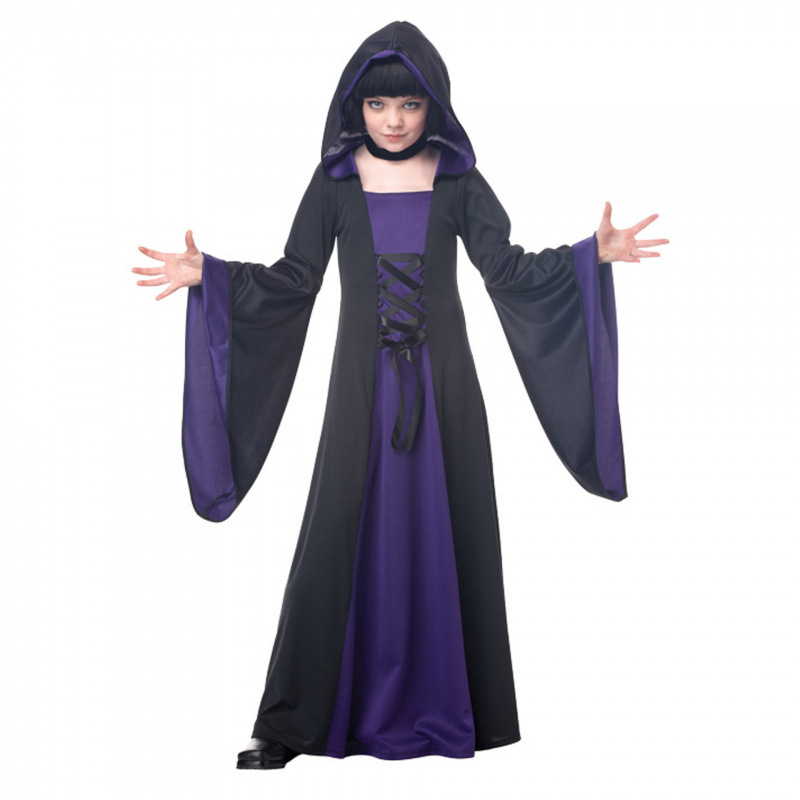Halloween Kraljica cosplay kostim za scensku izvedbu, unisex, poliester tkanina, 90–95% poliester, haljina/vještica, europski/američki dvorski stil, proljeće 2025
