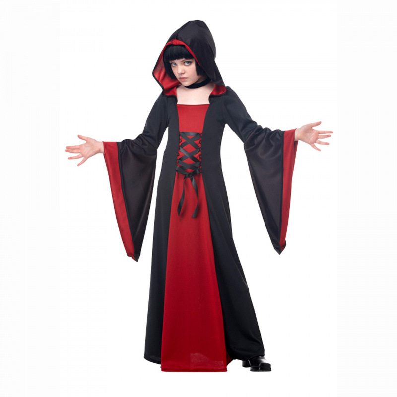 Halloween Kraljica cosplay kostim za scensku izvedbu, unisex, poliester tkanina, 90–95% poliester, haljina/vještica, europski/američki dvorski stil, proljeće 2025