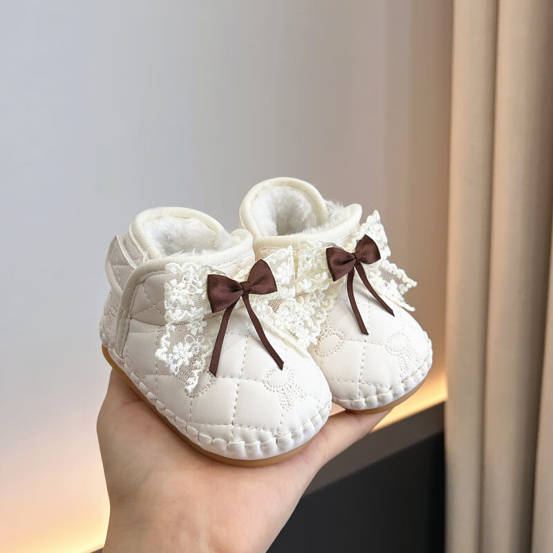 Cipele za bebe i malu djecu, zatvaranje na Velcro, gumena potplata, gornji dio od umjetne kože, protuklizne i tople