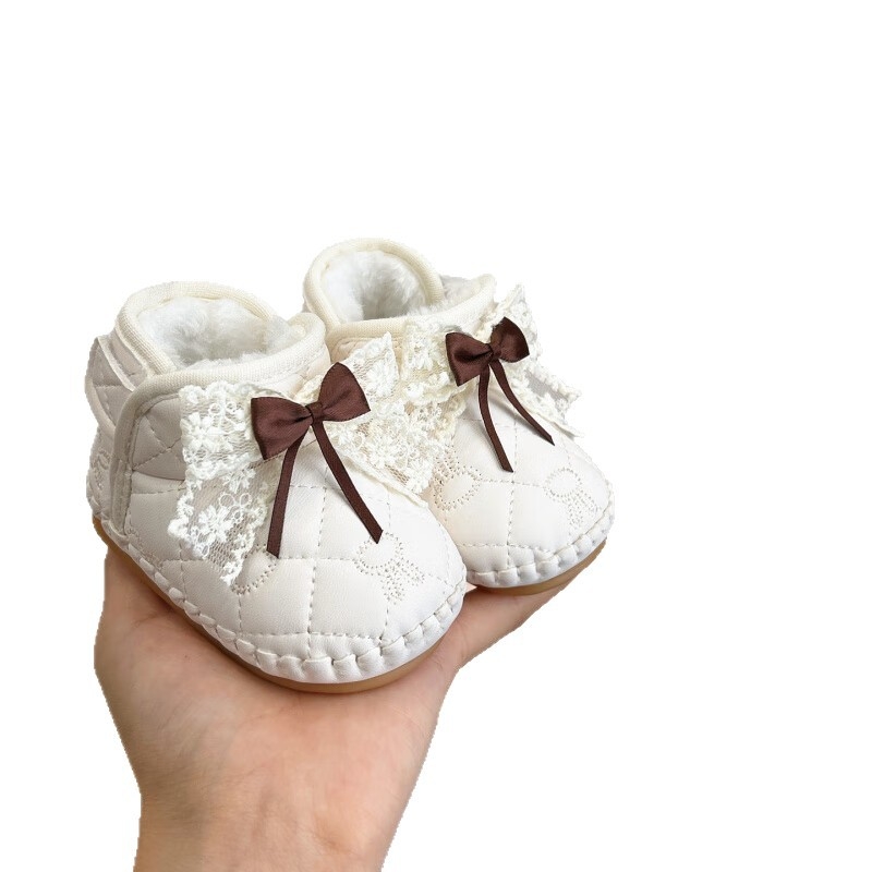 Cipele za bebe i malu djecu, zatvaranje na Velcro, gumena potplata, gornji dio od umjetne kože, protuklizne i tople