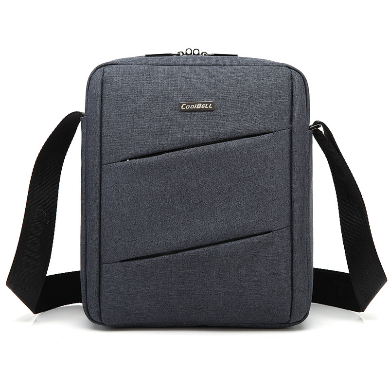 Coolbell CB-6202 Νάιλον τσάντα crossbody για tablet 10,6 ιντσών – Unisex, Κλείσιμο με φερμουάρ, Πολυεστερική επένδυση, Εσωτερικές θήκες για το τηλέφωνο, ταυτότητα, φορητό υπολογιστή και κάμερα