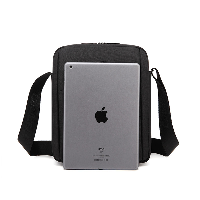 Coolbell CB-6202 Νάιλον τσάντα crossbody για tablet 10,6 ιντσών – Unisex, Κλείσιμο με φερμουάρ, Πολυεστερική επένδυση, Εσωτερικές θήκες για το τηλέφωνο, ταυτότητα, φορητό υπολογιστή και κάμερα