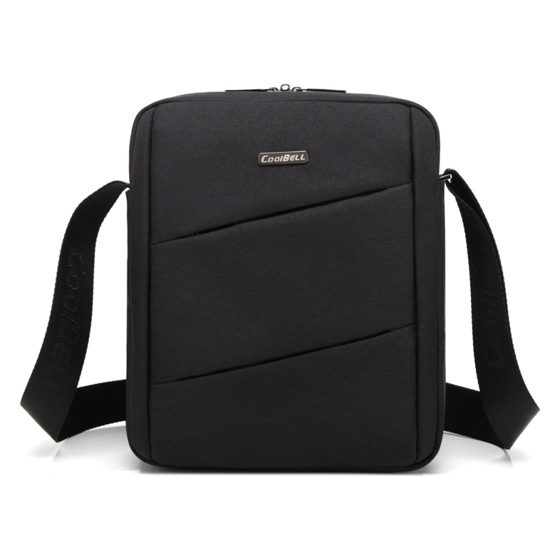 Coolbell CB-6202 Νάιλον τσάντα crossbody για tablet 10,6 ιντσών – Unisex, Κλείσιμο με φερμουάρ, Πολυεστερική επένδυση, Εσωτερικές θήκες για το τηλέφωνο, ταυτότητα, φορητό υπολογιστή και κάμερα