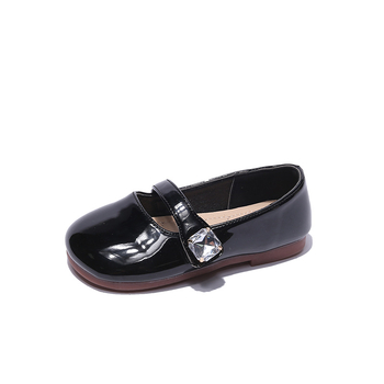 Обувки за момичета от PU кожа с катарама, подплата PU, стелка PU и подметка TPR, за деца на възраст 4–12 години