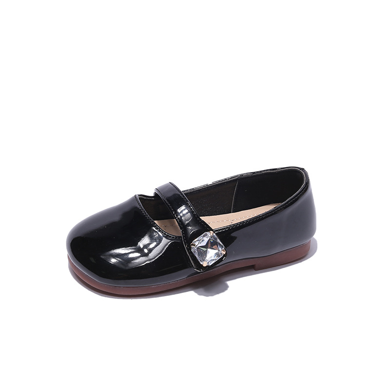 Обувки за момичета от PU кожа с катарама, подплата PU, стелка PU и подметка TPR, за деца на възраст 4–12 години